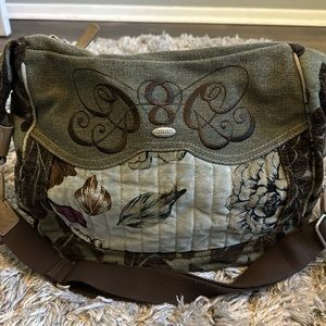 HTF - Like New - Beautiful Oilily Messenger Bag